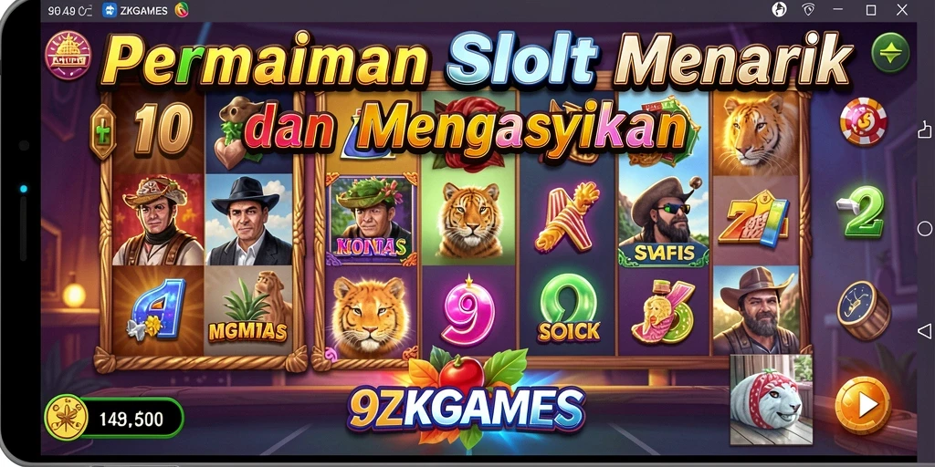 Tampilan gameplay Slot yang menarik dan penuh warna.