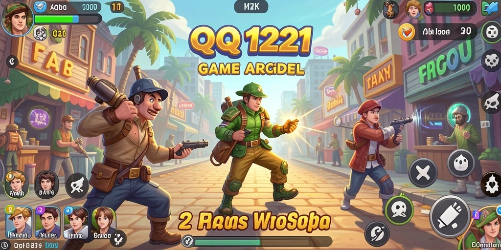 Gameplay seru dari QQ1221 yang penuh tantangan dan kesenangan.