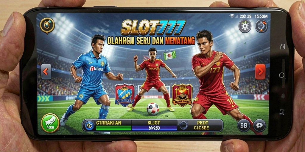 Tampilan gameplay SLOT777 yang seru dan kompetitif dalam olahraga.