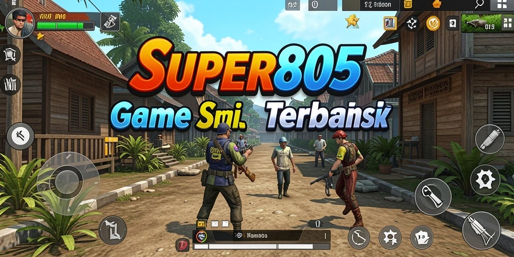 Screenshot memainkan <strong>SUPER805</strong> dengan gameplay simulasi yang menarik.